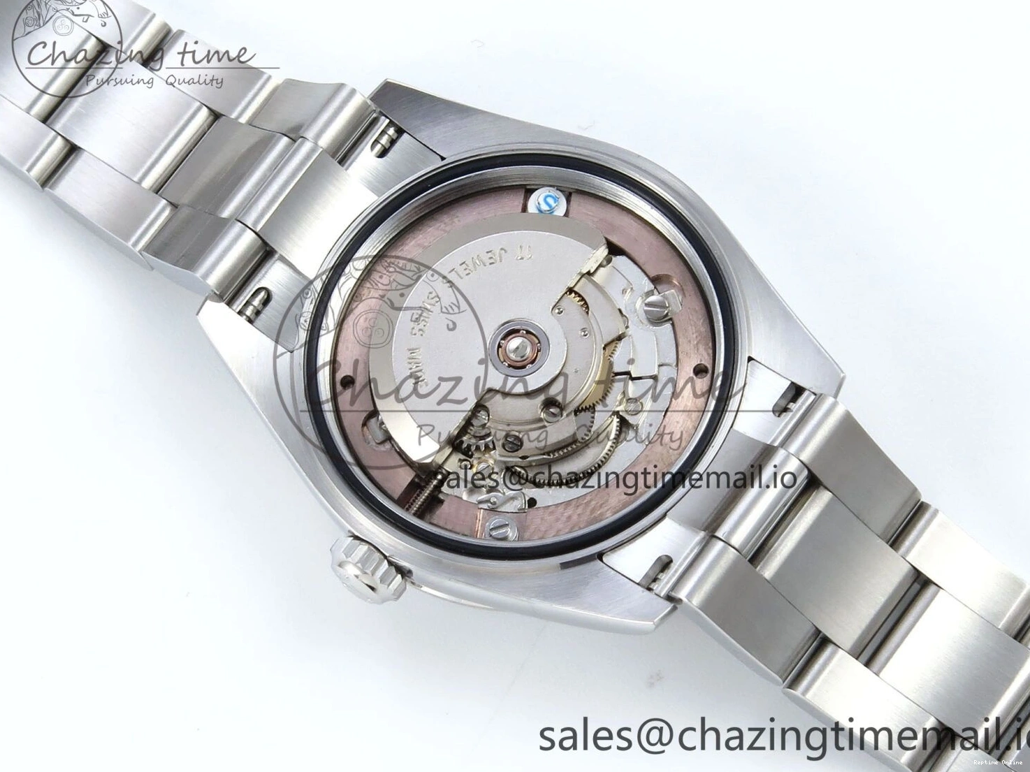 0523 Timeless DateJust 31 278274 ARF 1:1 Best Edition 904L Steel Pink Diamonds Dial on SS Oyster Bracelet ETA 557
